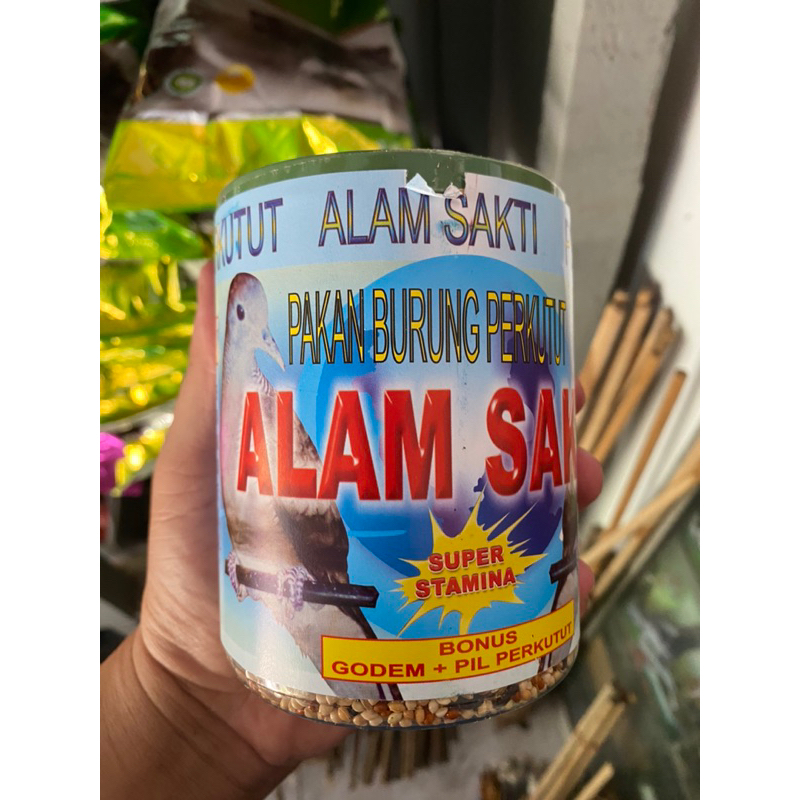 pakan burung perkutut alam sakti