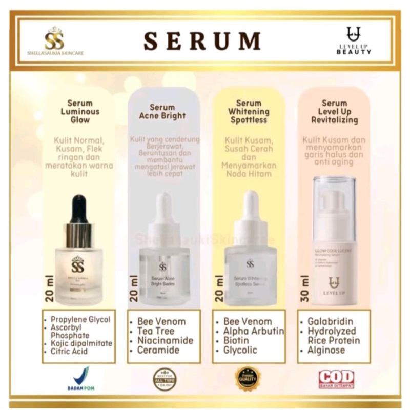 SERUM SHELLA SAUKIA SKINCARE (SSSKIN)