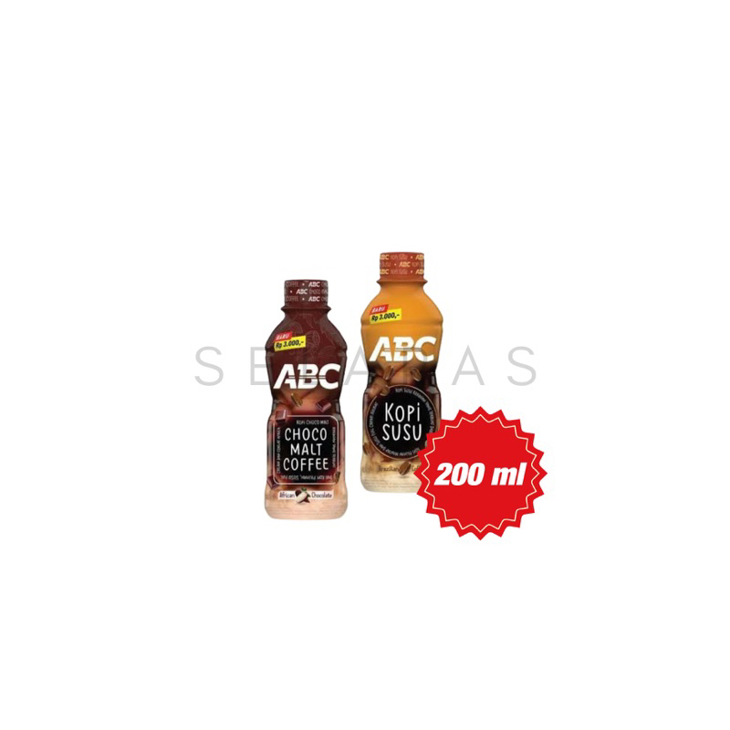 

Kopi ABC Kopi Susu / Choco Malt Coffee 200ml