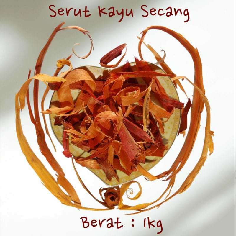 

Serut Secang Halus 1kg Serut Kayu Secang