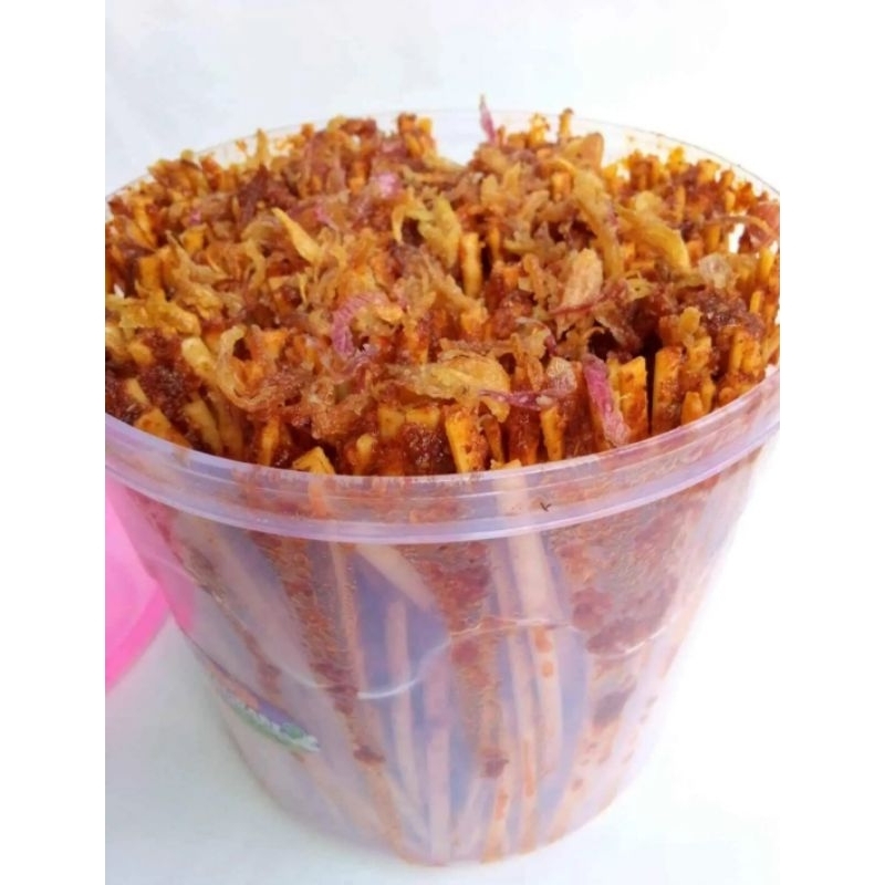 

mi Lidi pedas manis sambal lumer