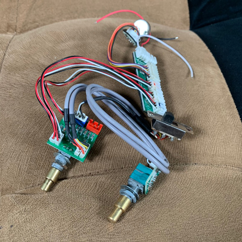 preamp bass ibanez takamine 3 potensio 1 switch