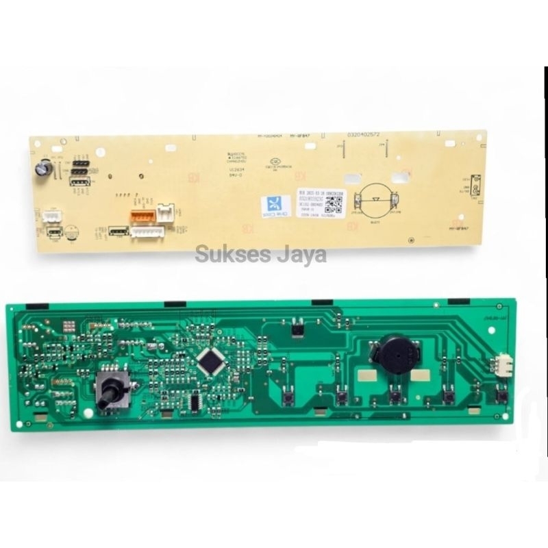 Modul Display Panel Mesin cuci Samsung Front Loading WW70T3020WW