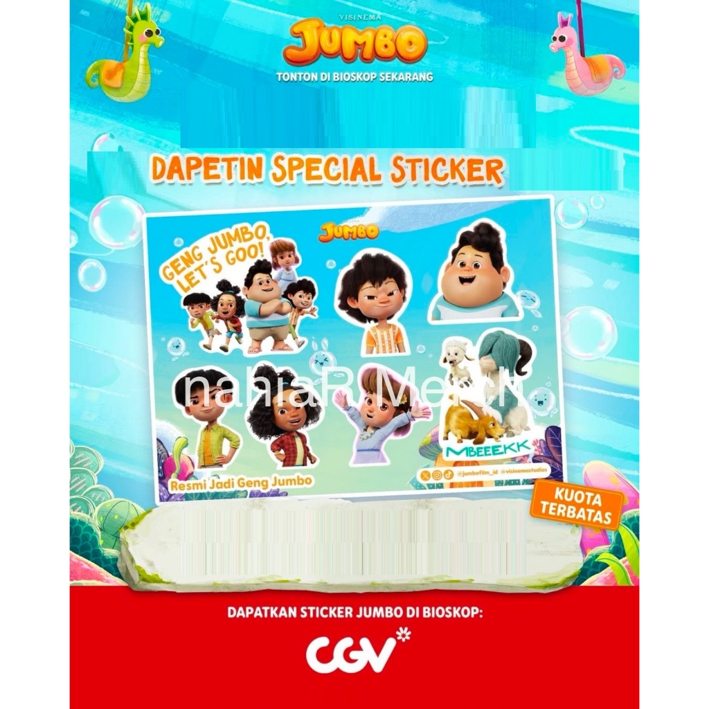 

Jumbo x CGV Official Sticker Pack #2