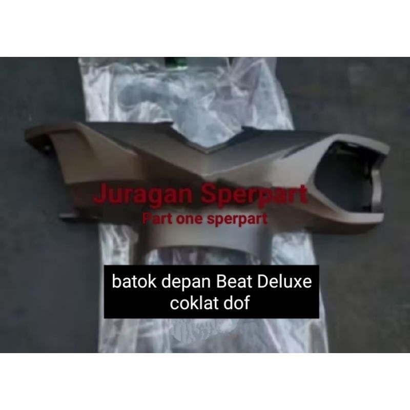 Batok depan Beat Deluxe Original warna coklat dof 2022-2024