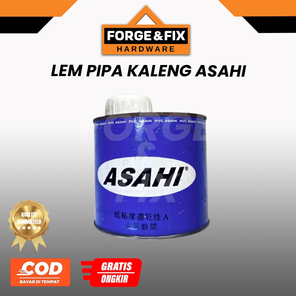 ASAHI Lem Pipa Paralon PVC Kalengan