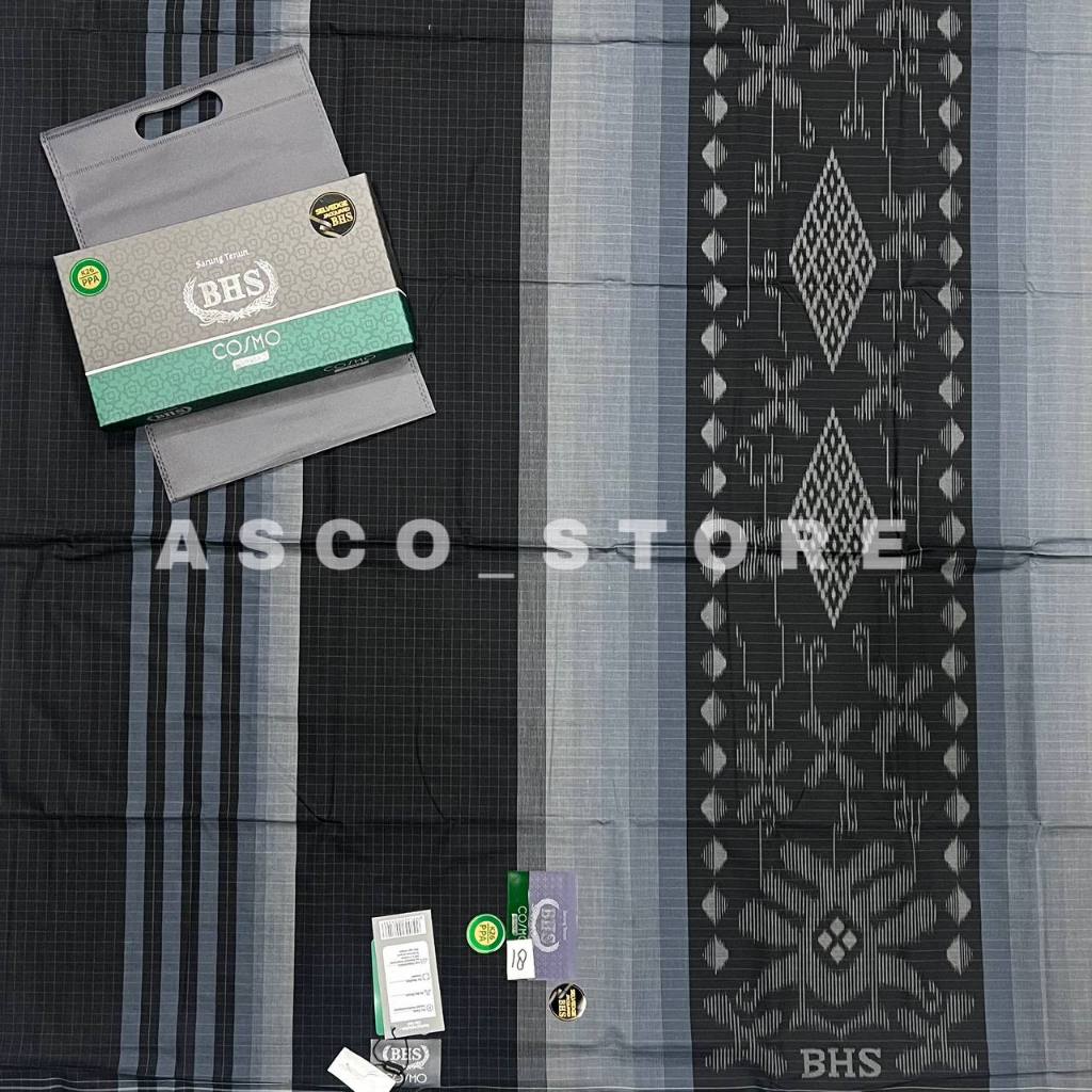 Sarung BHS Cosmo Silver Original Bhs Cosmo Silver Motif Polos Dan Kombinasi
