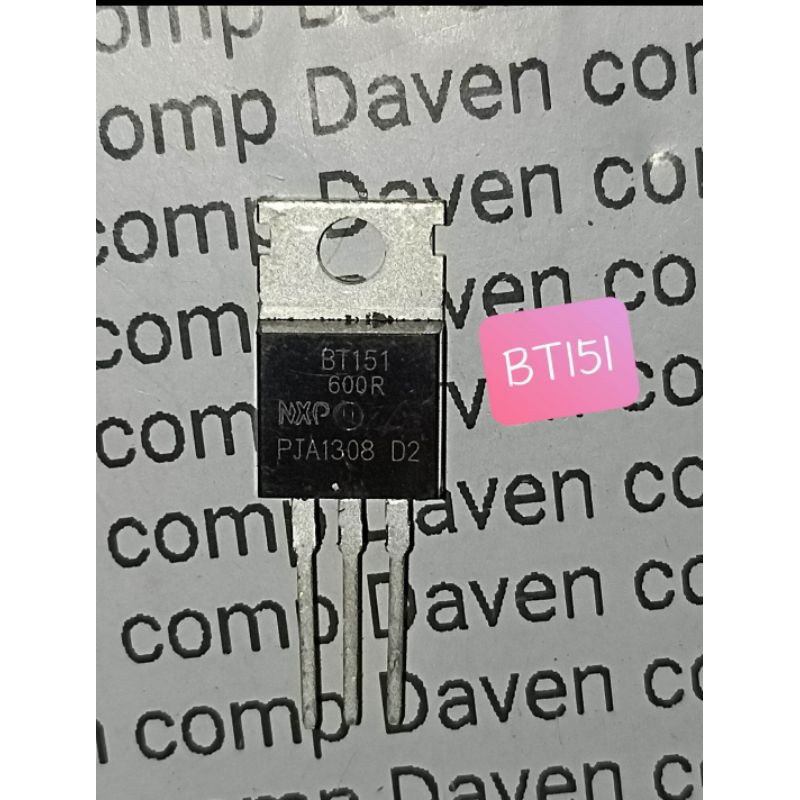 TRANSISTOR BT151 BT 151 MOSFET BT151 600R TRIAC NXP