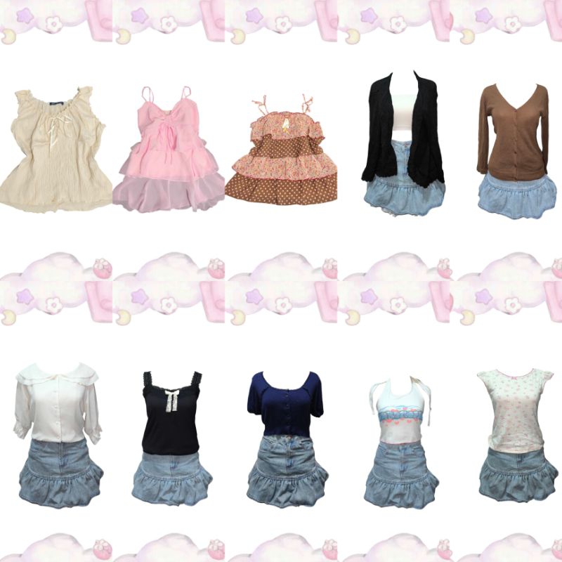 𝑹𝑨𝑺𝑯𝑰𝑶𝑵 | couquette | jiraikei | himekaji | sawako | harajuku | y2k | grunge | kawaii | lolita fashi