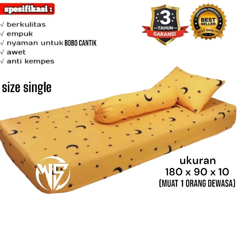 kasur busa super berkualitas uk 180x80x10 cocok buat single