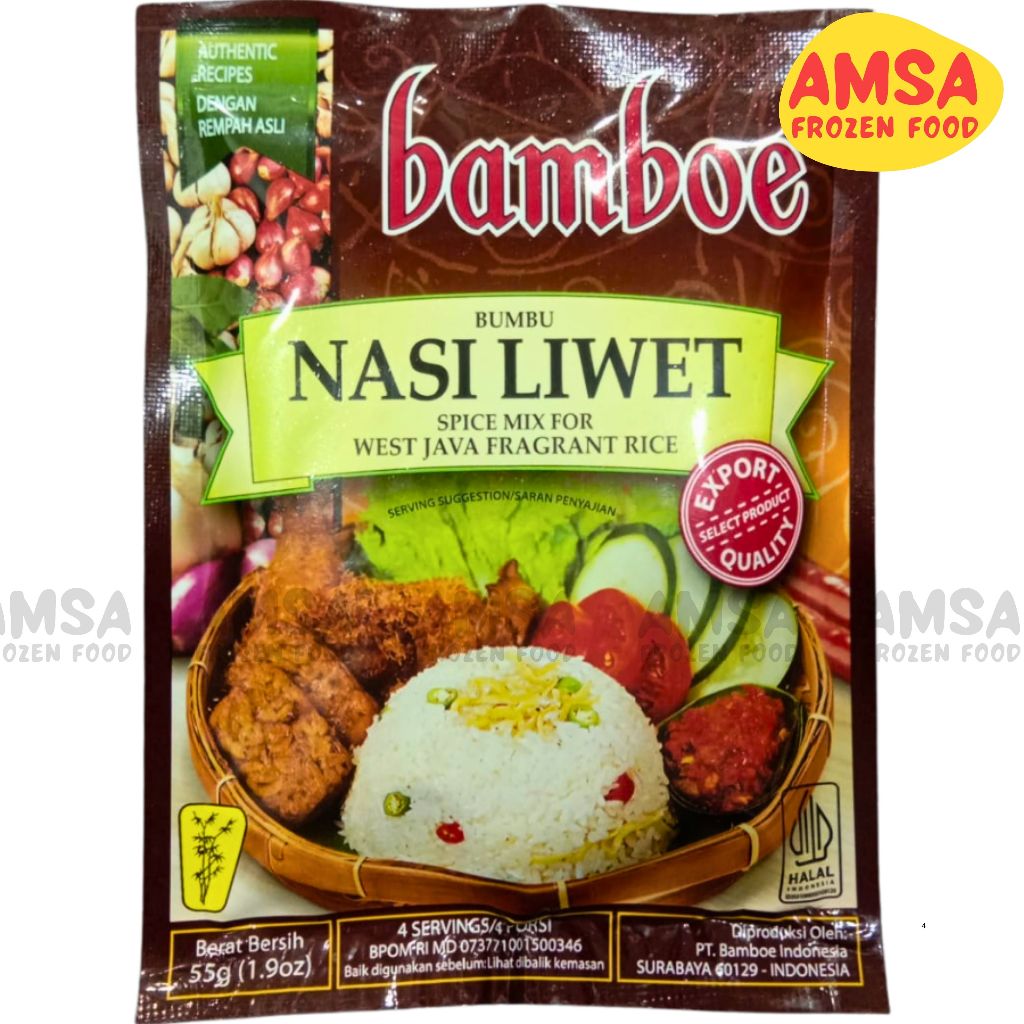 

Bamboe Bumbu Nasi Liwet 55 gr