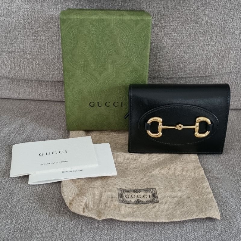 Gucc* Horsebit Wallet