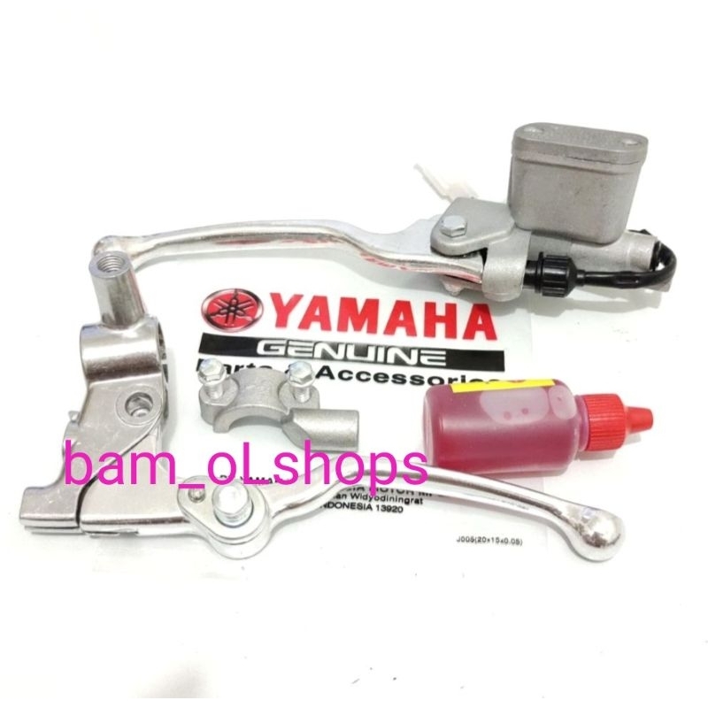 minyak rem+handle kiri+dudukan handle+master rem set depan Yamaha Fino 125 fi,Fino 125 sporty,fino 1