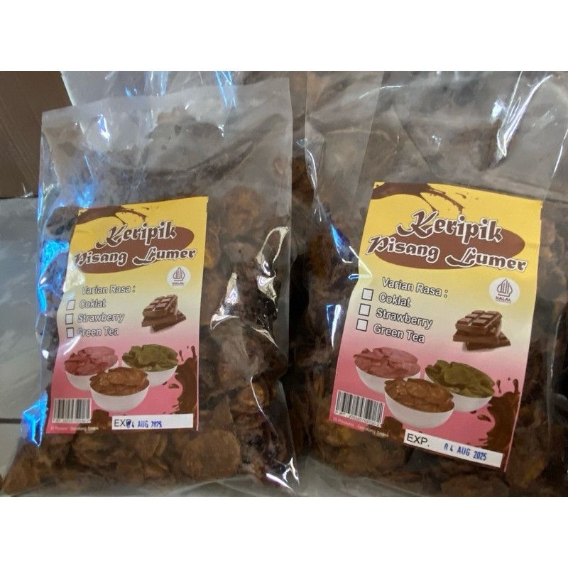 

piscok lumer keripik pisang coklat lumer 500 gram