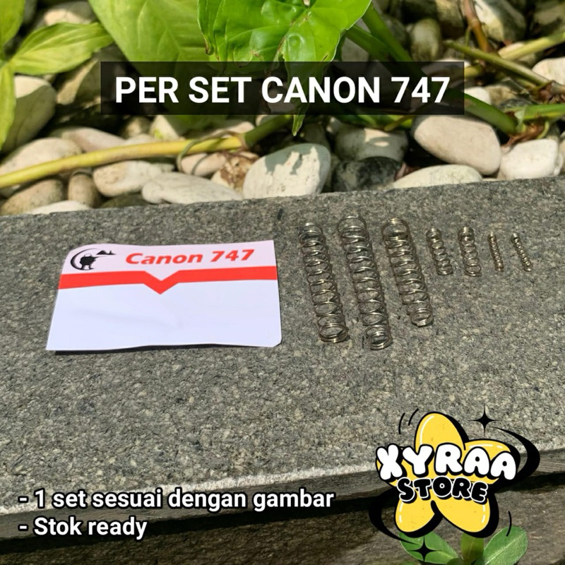 Spring set canon 737 - Per set canon 737