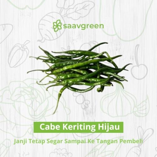 

Cabe / Cabai Keriting Hijau
