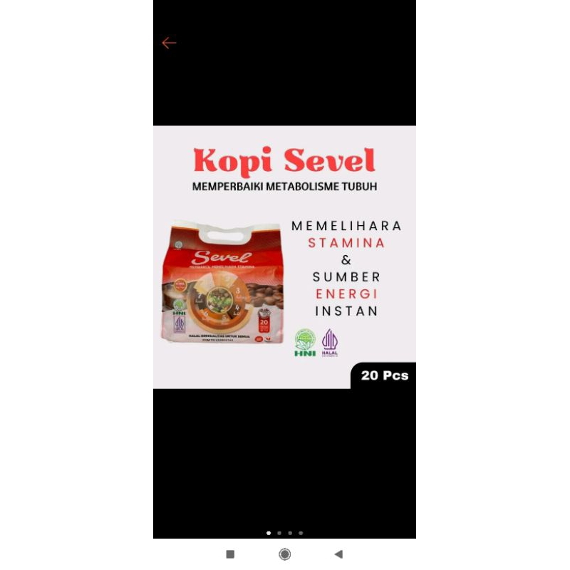 

KOPI SEVEL || MEMELIHARA STAMINA