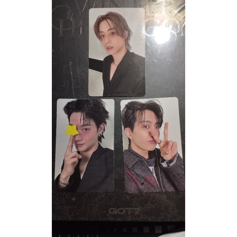 [READY] GOT7 - WINTER HEPTAGON PHOTOCARD Mark and Youngjae