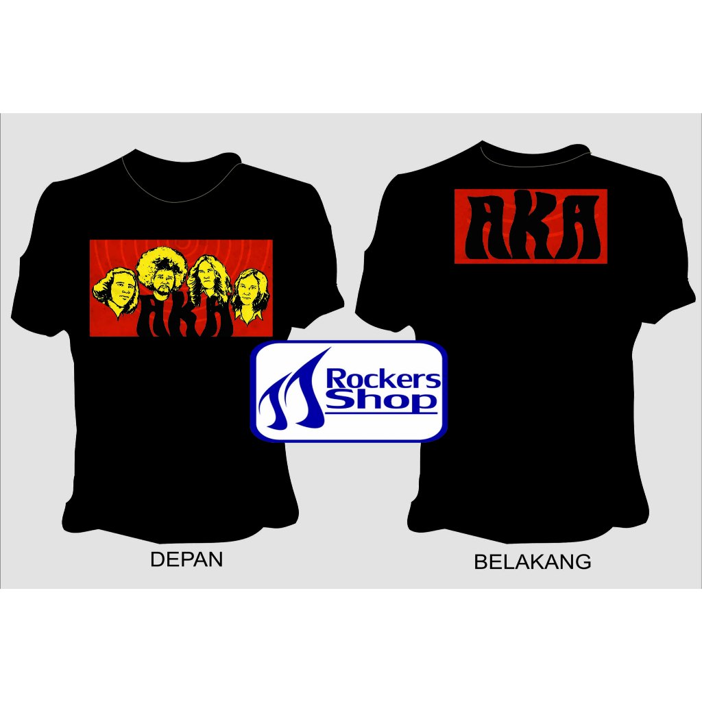 KAOS AKA BAND LOGO AKA BAND UCOK AKA ARTHUR KAUNANG SYECH ABIDIN BAND ROCK LAWAS LEGEND