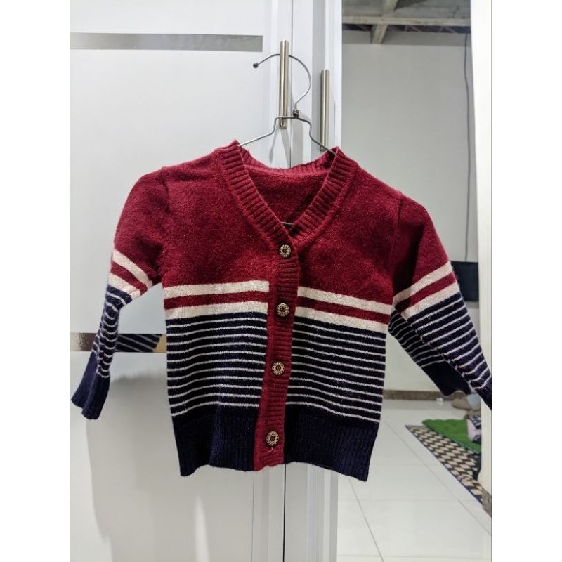 

preloved cardigan bayi rajut knit baby