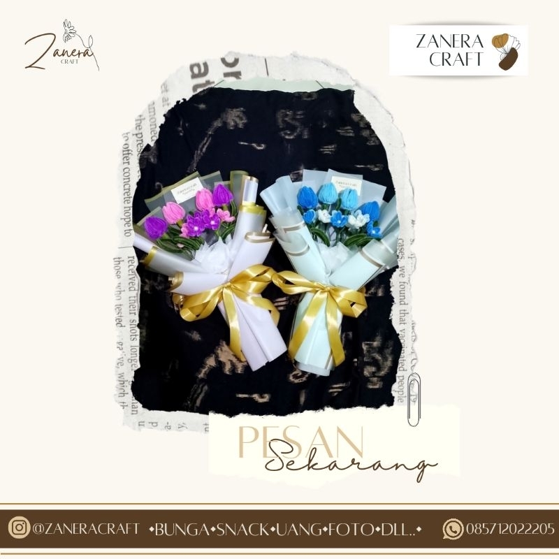 bouqet pipeline flower/ bunga kawat bulu