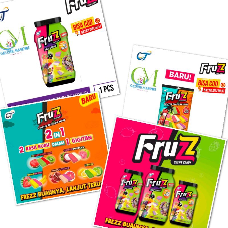 

PERMEN CAMPUR (Fruzz Fruit Combo)