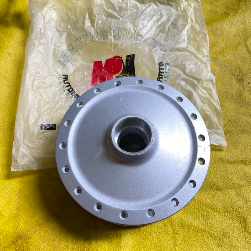 tromol depan Yamaha Alfa sigma NOS warna silver (Ada minus)