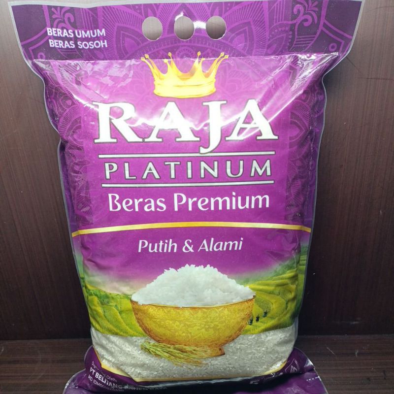 

⚡ INSTAN ⚡ Beras RAJA PLATINUM 5 KG