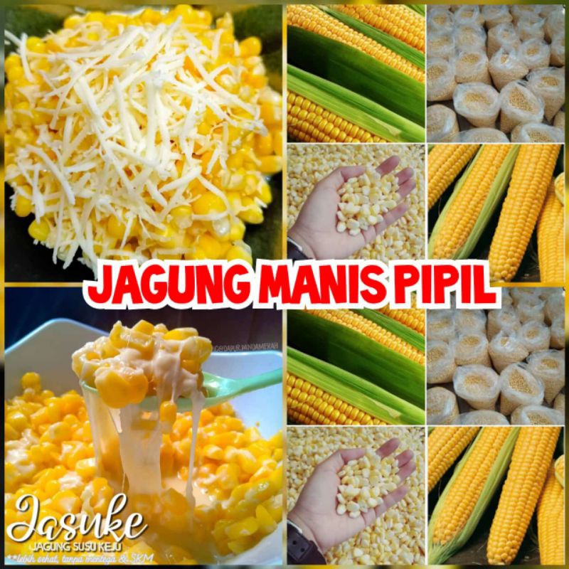 JAGUNG MANIS PIPIL JASUKE KEMASAN 1 KG FRESH FROZEN
