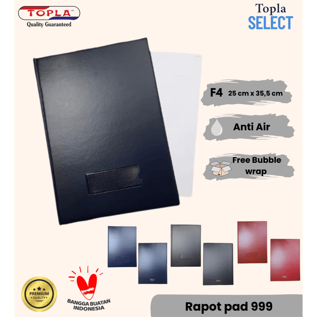 

TOPLA Map Dokumen DK 999 Merk Topla - Isi 20 File untuk Rapor & ljazah