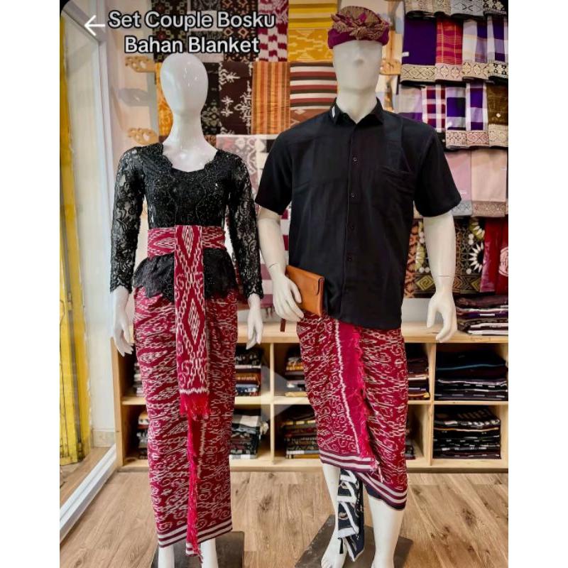 SET COUPLE BLANKET ADAT BALI