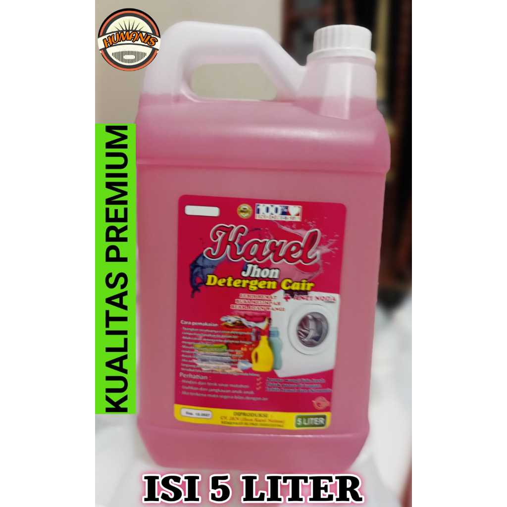 Shp1 DETERGEN CAIR LAUNDRY PAKAIAN UKURAN 5 LITER