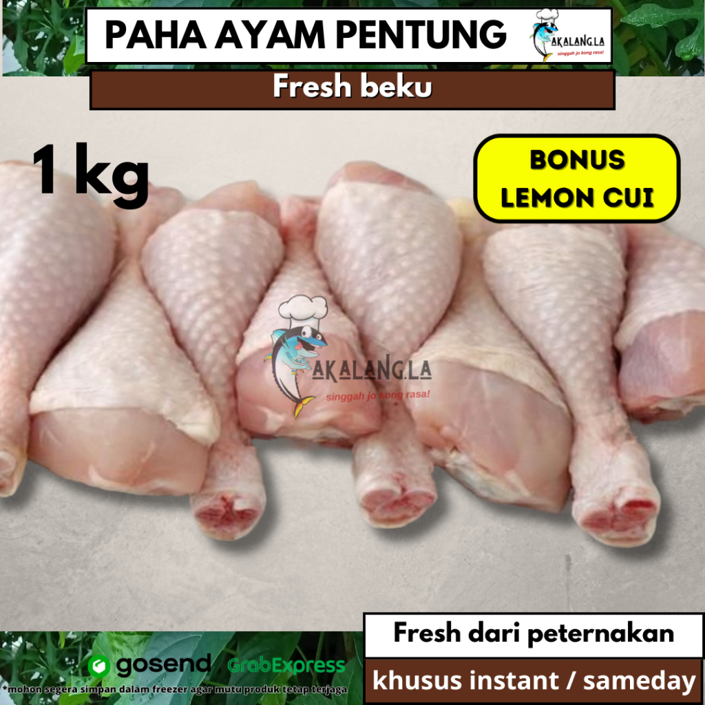 

Paha ayam pentung fresh beku (1 kg)