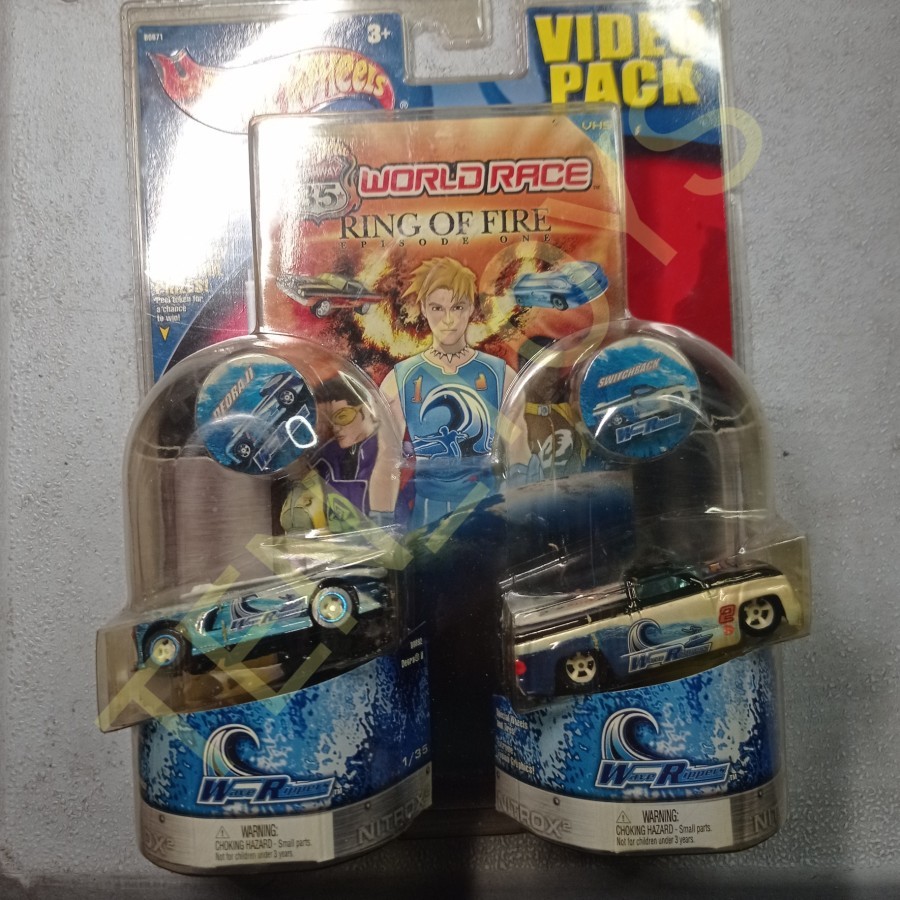 HotWheels Unleashed Acceleracers World Race Deora 2 DVD Pack