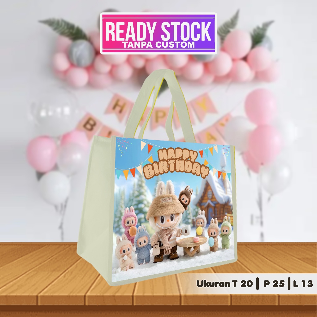 

TAS SOUVENIR ULANG TAHUN READY STOCK LANGSUNG KIRIM