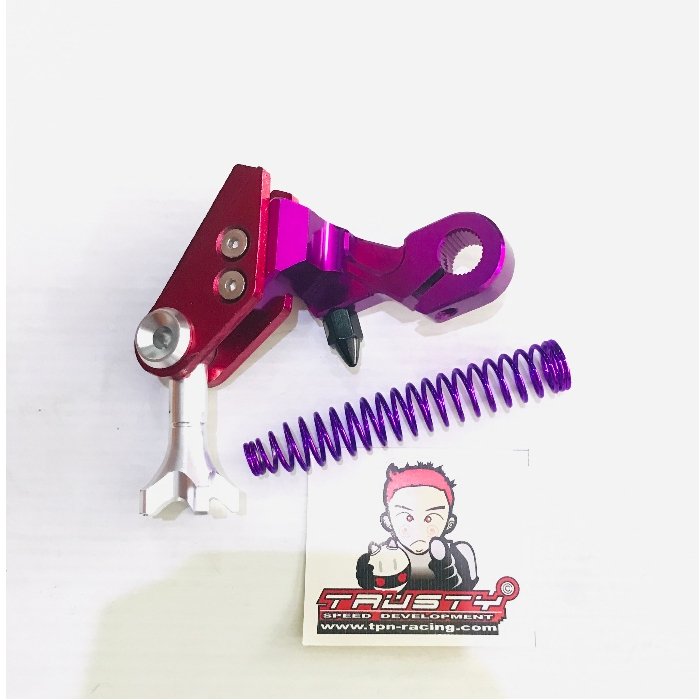 TUAS Paha Rem Robot Full Cnc + Per Tiang Rem Warna Gold Paha Rem Universal matic Honda Yamaha