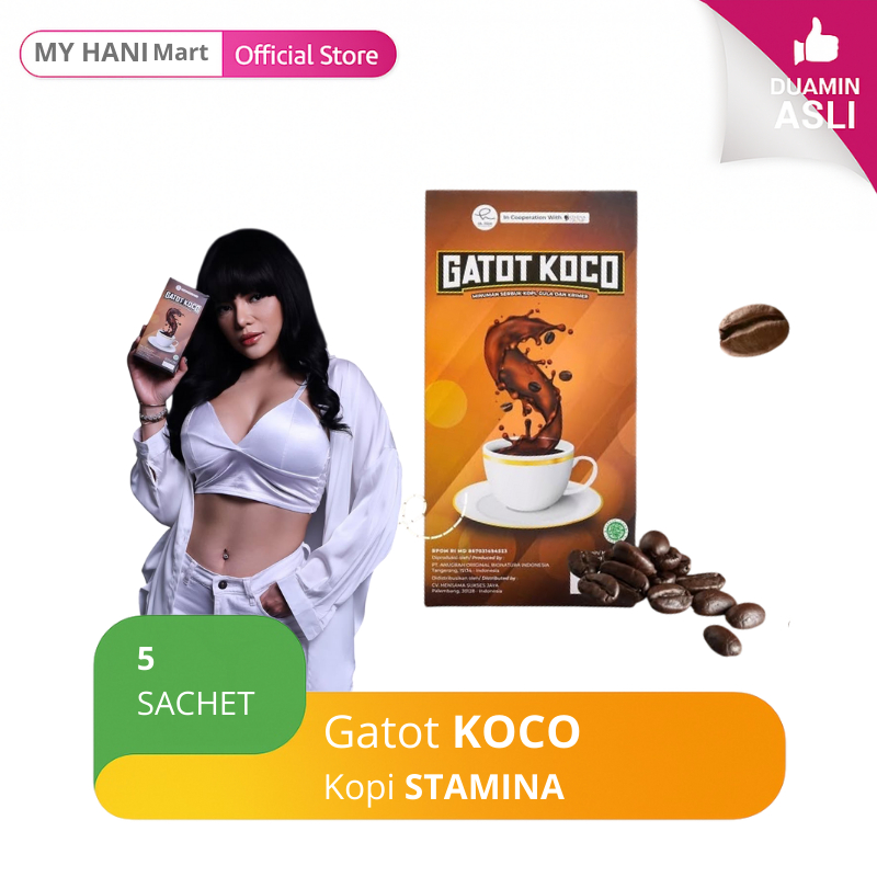 

Gatot Koco - Kopi Original 100% Asli - Gatot Koco dr Richard Original | 5 Sachet |