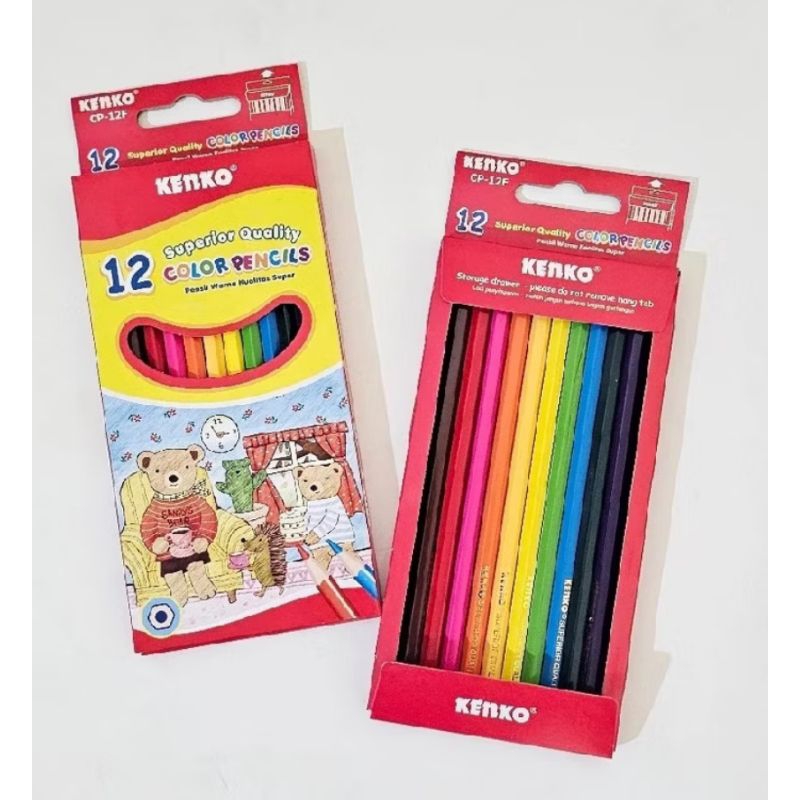 

[ZEN] Pensil Warna Anak Mewarnai 12Warna Menggambar Murah