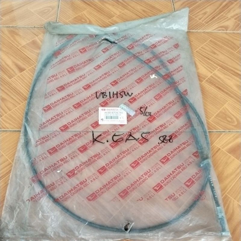 kabel gas daihatsu hijet 1000 s75  zebra 1.0 s88