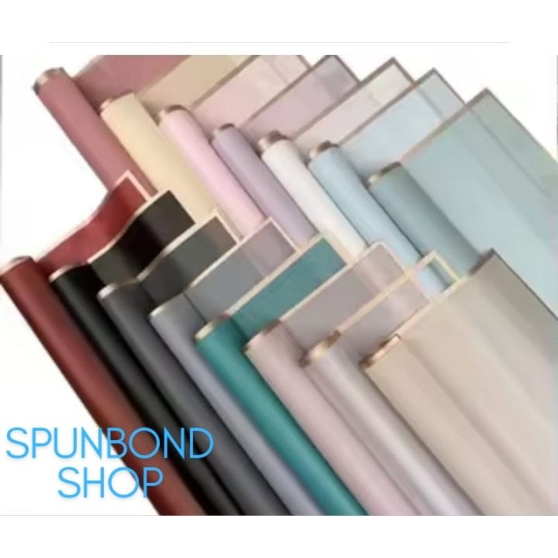 

kertas flower wraping paper list gold Buket bunga cellophone ( Wajib beli selongsong kertas) minimal order 5 pcs boleh campur warna