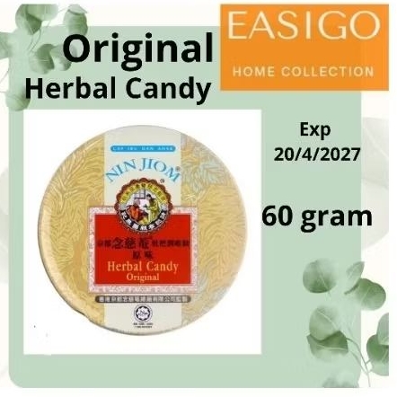 

NIN JIOM HERBAL CANDY 60 GRAM