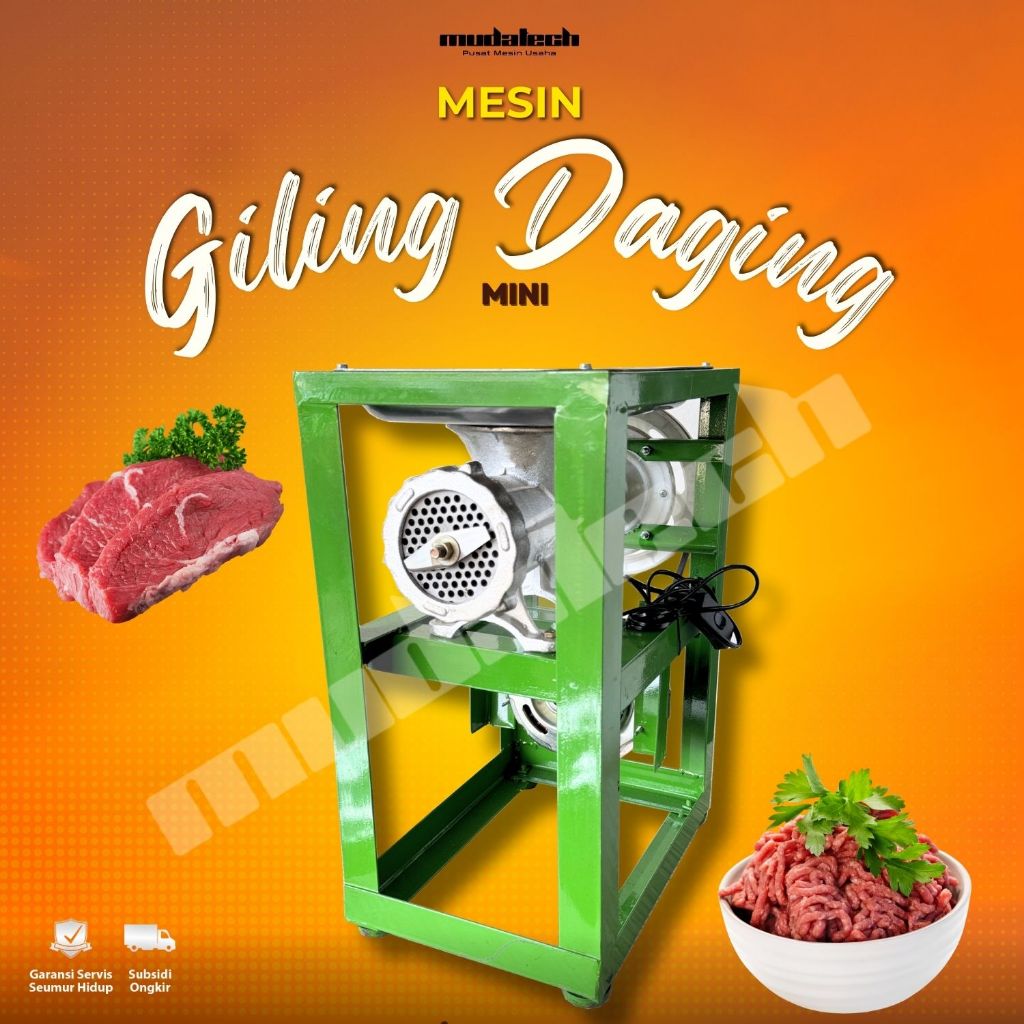 Mesin Giling Daging Alat Penggiling Daging Mesin Gilingan Kacang Penggerak Dinamo