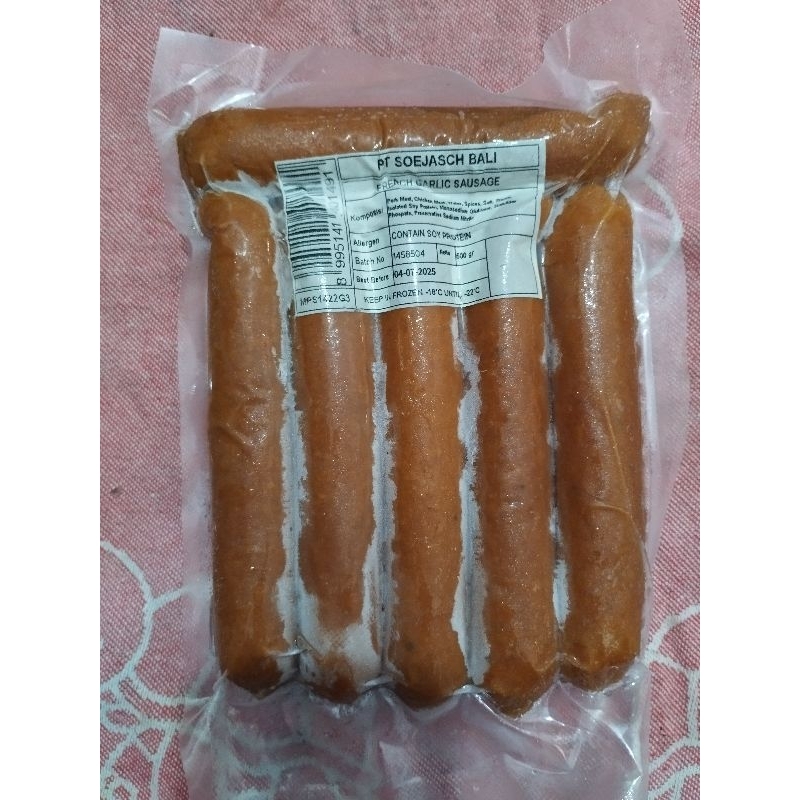 

FRENCH GARLIC SAUSAGES 500gr sosis babi