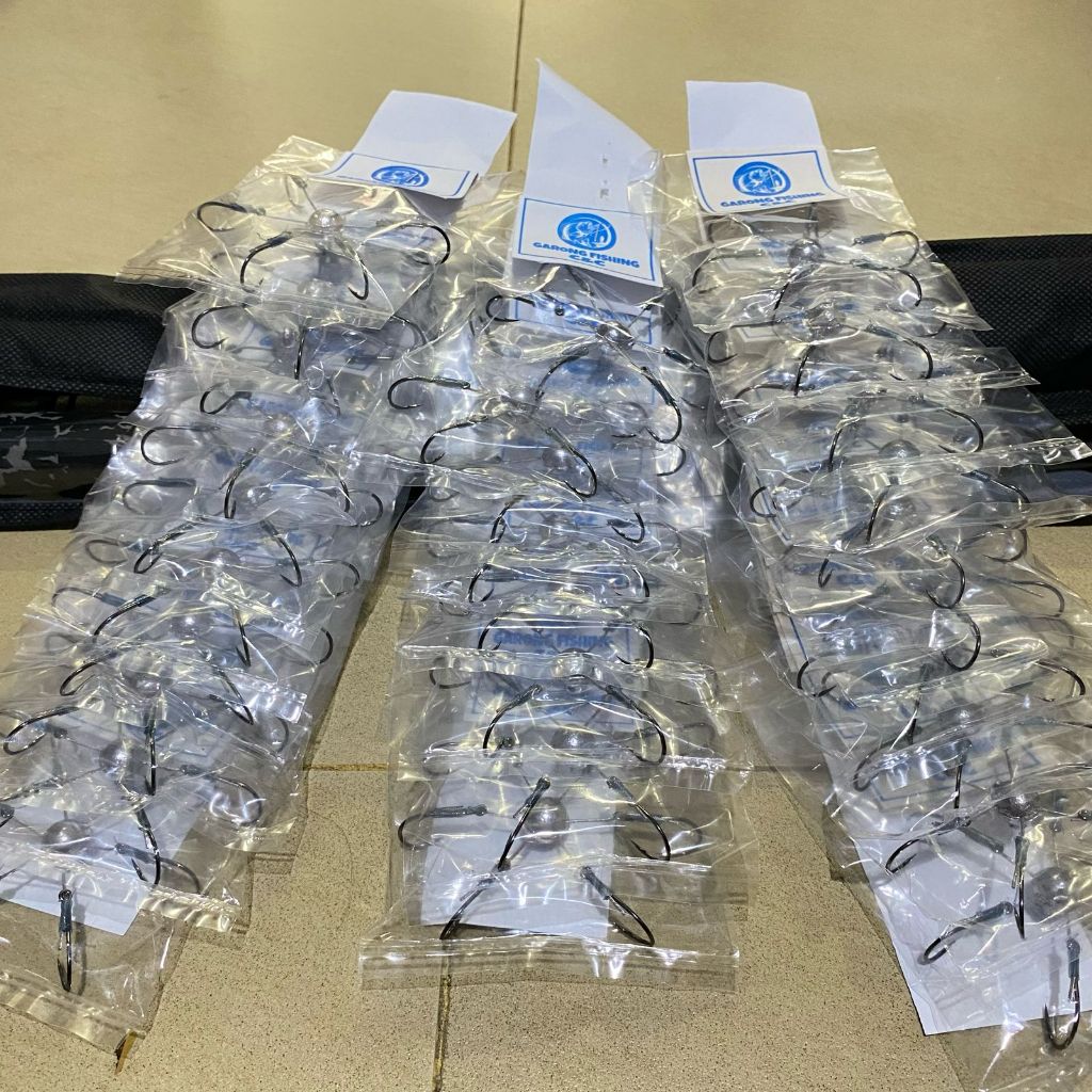 Kail Pancing Garong Fishing CNC Mata Kail 6 Tajam Dan Kuat