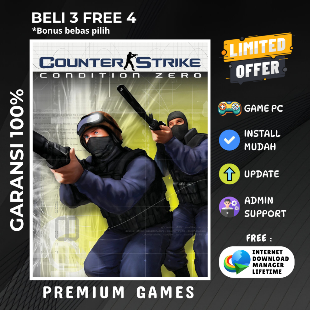 Counter Strike Condition Zero - Game PC Laptop - Link Game