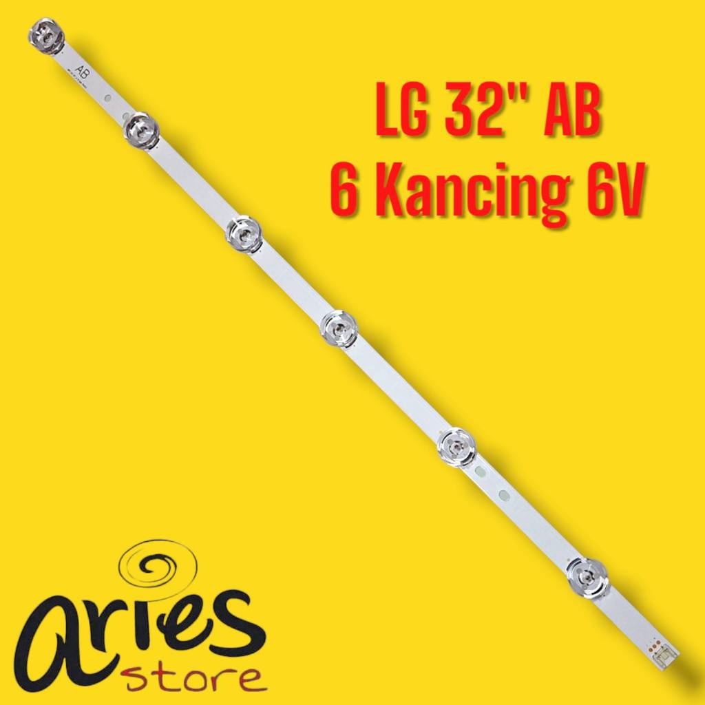 LED 6 KANCING LG 32 inch AB 6V BACKLIGHT LG 32 inch 6 KANCING 6V BIJIAN