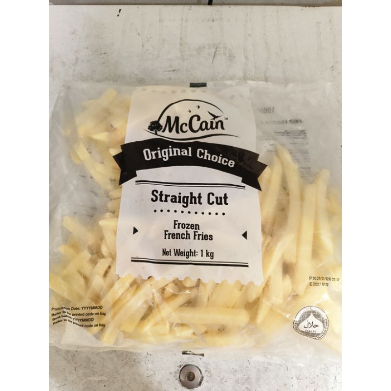 

Kentang Goreng Straight Cut Mccain Original Choice 1kg