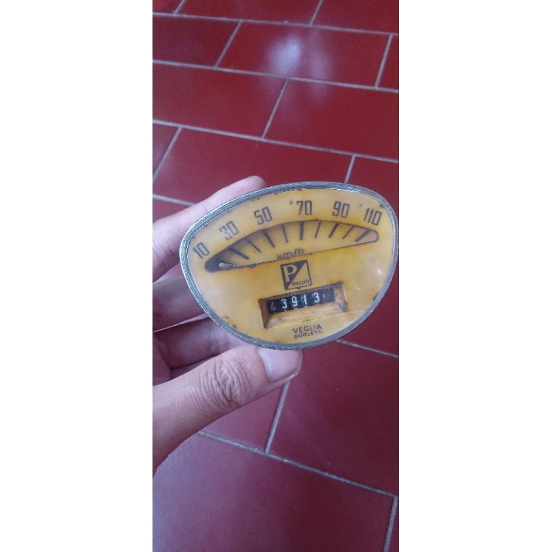 Speedometer Vespa Super 1966 Original