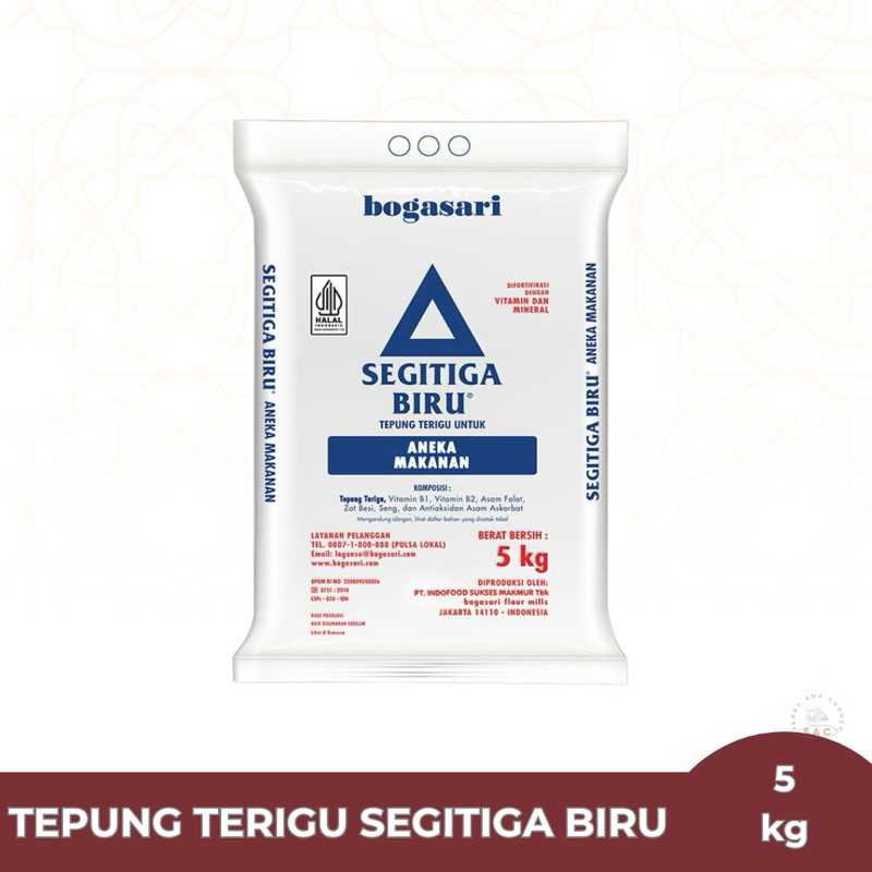 

TEPUNG TERIGU CAP SEGITIGA KEMASAN 5 Kg