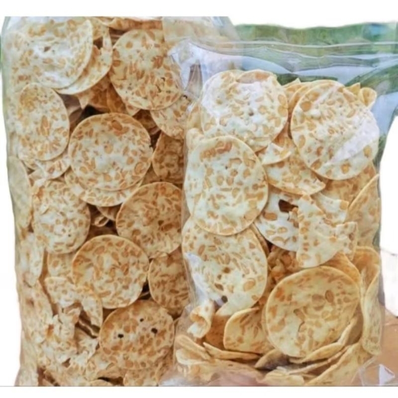 

KRIPIK TEMPE SAGU RENYAH CRISPY GURIH ASIN ENAK RENYAH 100 GRAM